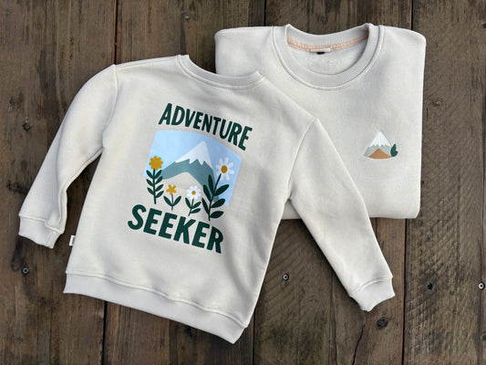 Adventure Seeker | Crewneck für Kinder