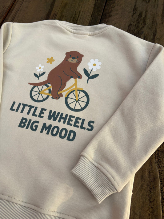 Little Wheels Otter | Crewneck für Kinder